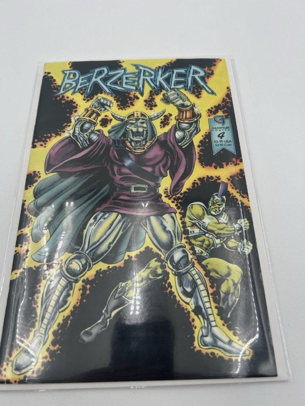 Berzerker # 4 - December 1993 - Gauntlet Comics Modern Age Indie Gary Carlson